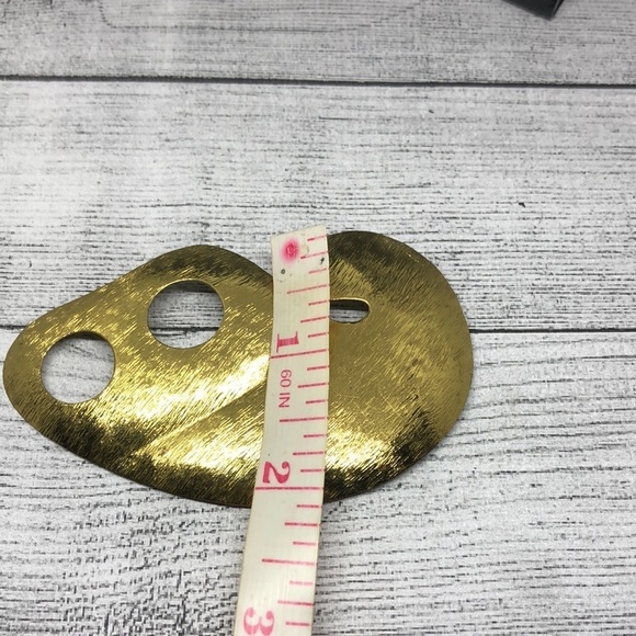 𝅺Vintage handmade artisan brualist/modernist style unusual funky brooch pin - Picture 5 of 5